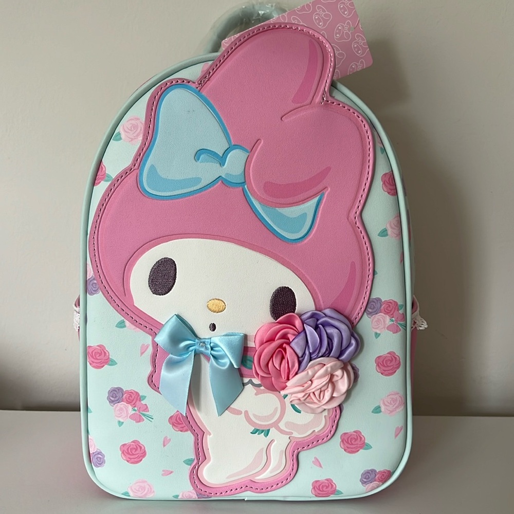 My Melody Mini Backpack Pastel Roses Her Universe Sanrio NEW